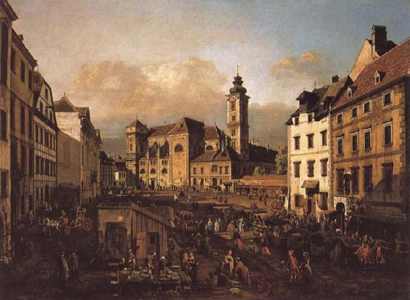 Bernardo Bellotto The Freyung in Vienna from the south-east China oil painting art